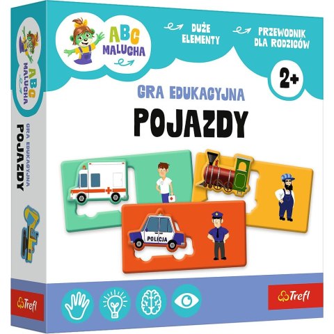 Trefl Gra edukacyjna ABC Malucha Pojazdy Trefl (02907)