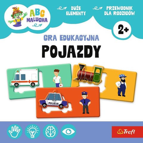 Trefl Gra edukacyjna ABC Malucha Pojazdy Trefl (02907)