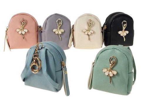 Adar Brelok plecak 10x8x4cm, zapinany zamkiem błyskawicznym Adar (628038)