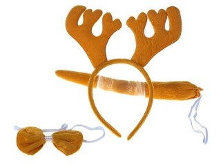 Adar Opaska renifer, z ogonem, pluszowy Adar (582873)