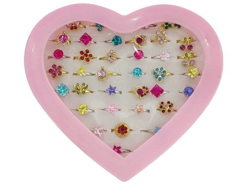 Adar Pierścionek zestaw 36 szt. Adar (628007)