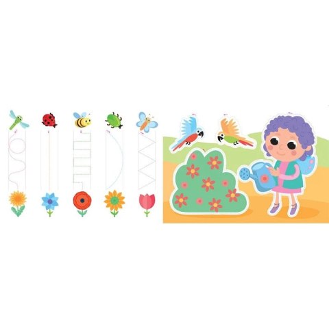 Aksjomat Książka dla dzieci Szlaczki. Zabawy grafomotoryczne Aksjomat