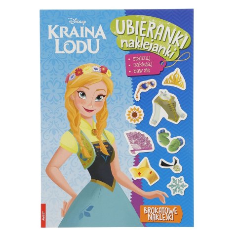 Ameet Książka dla dzieci Kraina lodu. Ubieranki, Naklejanki Ameet