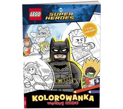 Ameet Książka dla dzieci LEGO® DC Super Heroes™. Ameet (KKO 6450)
