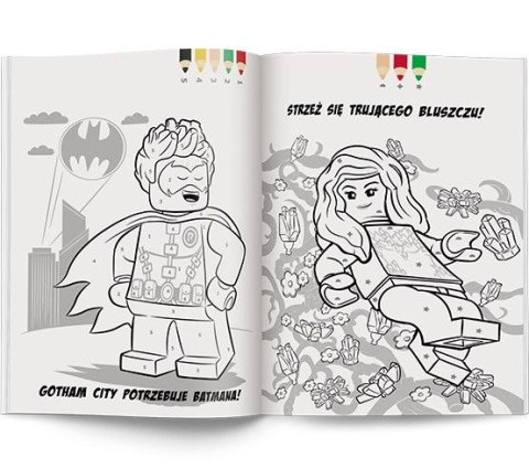 Ameet Książka dla dzieci LEGO® DC Super Heroes™. Ameet (KKO 6450)