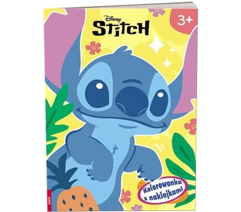 Ameet Książka dla dzieci Stitch. Kolorowanka z Naklejkami Ameet (NA 9141)
