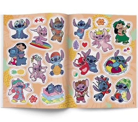 Ameet Książka dla dzieci Stitch. Kolorowanka z Naklejkami Ameet (NA 9141)