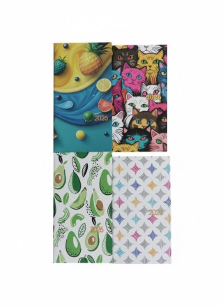 Avanti Kalendarz książkowy (terminarz) kieszonkowy 60mm x 100mm Avanti (KK-2)