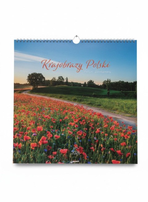 Avanti Kalendarz ścienny KRAJOBRAZY wieloplanszowy 330mm x 330mm Avanti (KD-35)