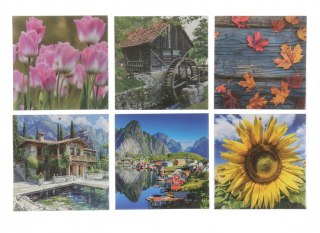 Avanti Kalendarz ścienny KWADRATOWY trójdzielny 200mm x 200mm Avanti (KTK)