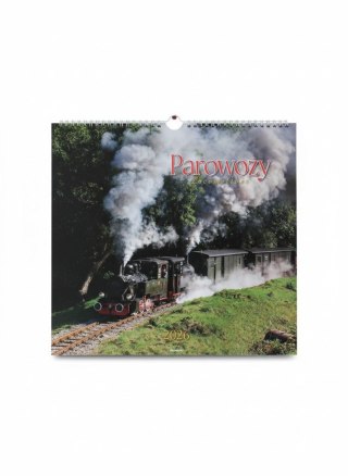 Avanti Kalendarz ścienny Parowozy wieloplanszowy 330mm x 330mm Avanti (KD-36)