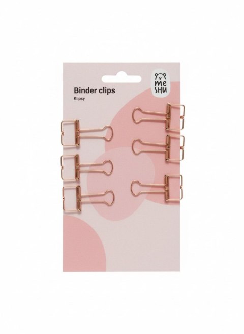 Berlingo Klipsy do spinania dokumentów metal 6 szt 19mm Berlingo (328220)
