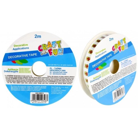 Craft With Fun Taśma ozdobna 2x10 [mm x m] mix Craft With Fun (480014)