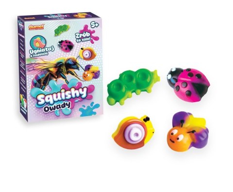 Dumel Zestaw kreatywny dla dzieci SQUISHY-OWADY Dumel (DD30609)