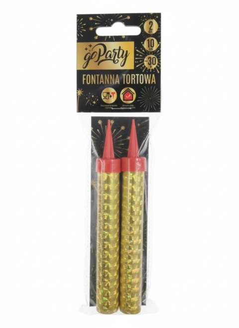 Go Party Fontanna tortowa 10 cm Go Party (10-2)