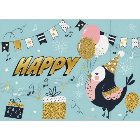 Henry Kartka składana KARNET B6 składany ptaszyna B6 Henry (5908451980306)