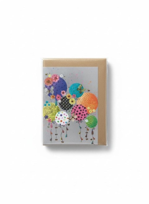 Henry Kartka składana mini JASKRAWE BALONY Henry (5908451980344)