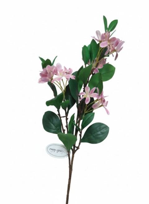 Home And Garden Kwiaty kwitnąca gałązka jasny róż 70cm Home And Garden (3031)