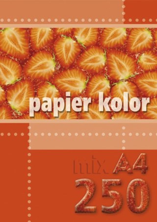 Kreska Papier kolorowy A4 mix 80g Kreska