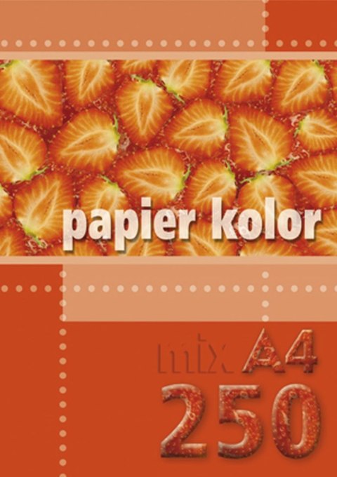 Kreska Papier kolorowy A4 mix 80g Kreska
