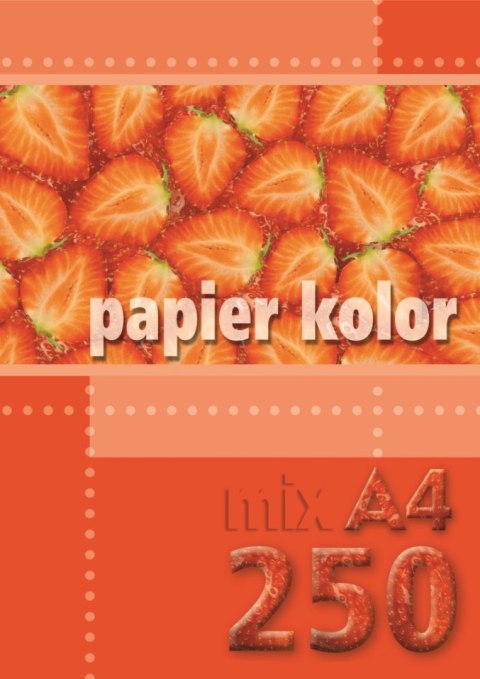 Kreska Papier kolorowy A4 mix 80g Kreska