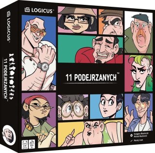 Kukuryku Gra edukacyjna 11 Podejrzanych Kukuryku