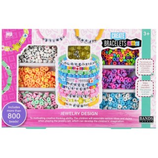Mega Creative Koraliki dla dziewczynki do nawlekania Mega Creative (570723)