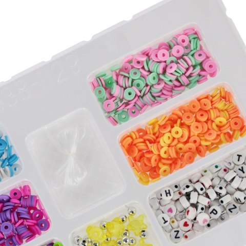 Mega Creative Koraliki dla dziewczynki do nawlekania Mega Creative (570723)