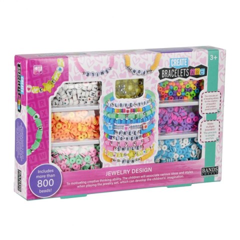 Mega Creative Koraliki dla dziewczynki do nawlekania Mega Creative (570723)
