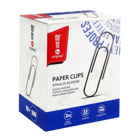 Memobe Spinacze 33mm Memobe (MS104-00)