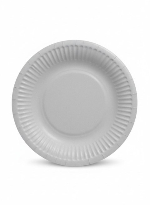 Paw Talerz jednorazowy Monocolor Light Blue papier śr. 180mm 8 szt Paw (PPD8000705)