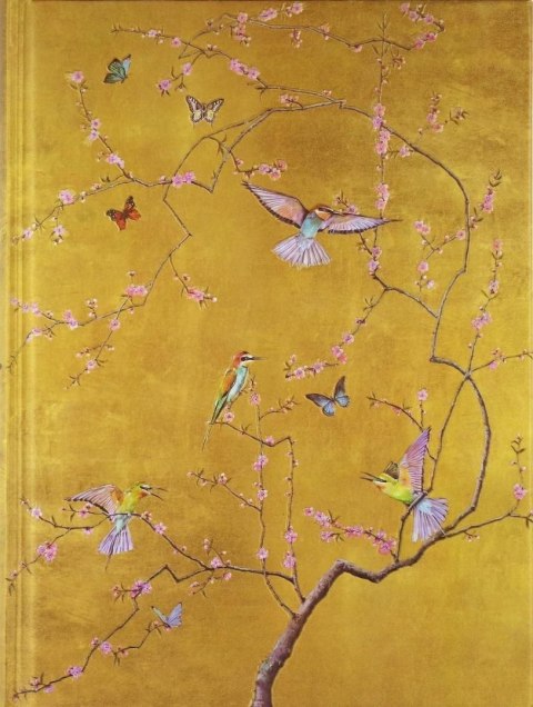 Peter Pauper Press Notes (notatnik) Szyty Złoty lot Peter Pauper Press