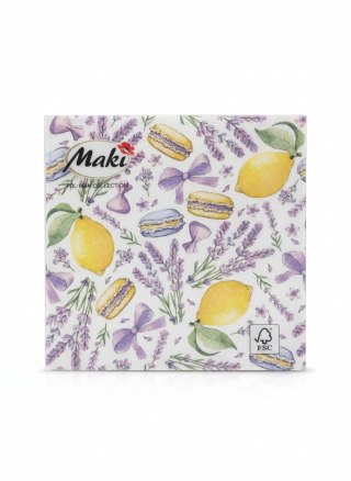 Pol-Mak Serwetki Coctail mix nadruk papier [mm:] 250x250 Pol-Mak (CD)
