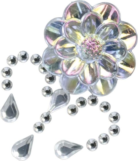 Titanum Kryształki Craft-Fun Series kwiaty srebrne Titanum (25BJ033141-1)