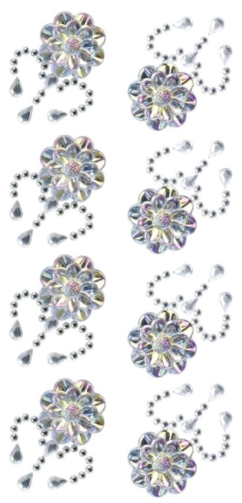 Titanum Kryształki Craft-Fun Series kwiaty srebrne Titanum (25BJ033141-1)
