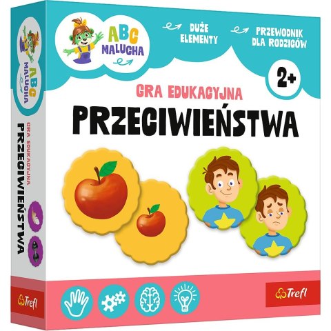 Trefl Gra edukacyjna ABC Malucha Przeciwieństwa Trefl (02908)