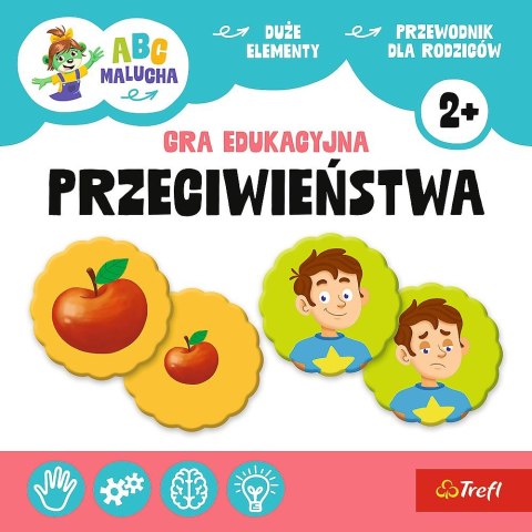Trefl Gra edukacyjna ABC Malucha Przeciwieństwa Trefl (02908)