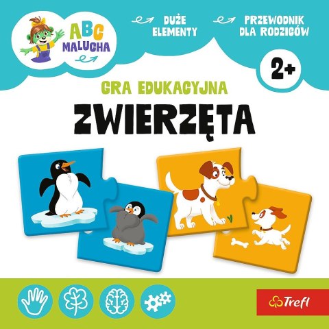 Trefl Gra edukacyjna ABC Malucha Zwierzęta Trefl (02905)