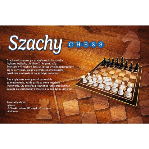 Trefl Gra strategiczna Szachy plastikowe Trefl (02893)