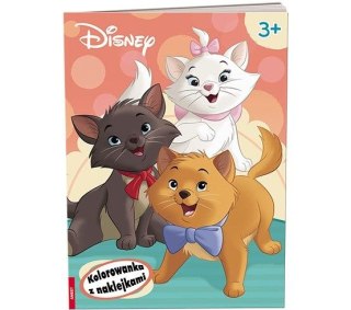 Ameet Książka dla dzieci Disney. Kolorowanka z Naklejkami Ameet (na 9140)