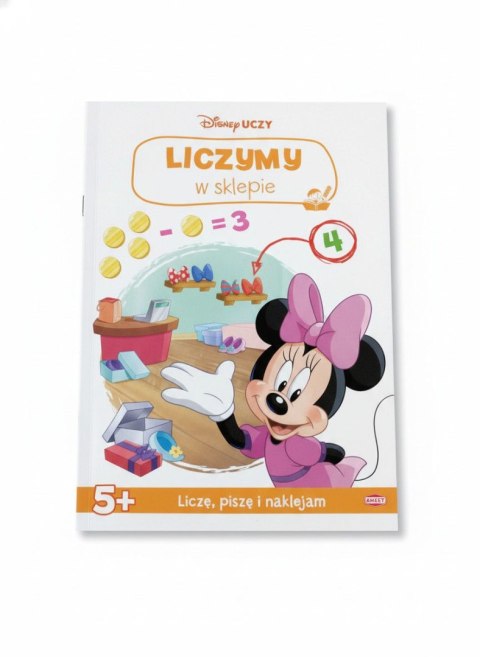 Ameet Książka dla dzieci Disney Uczy. Minnie. Liczymy w warsztacie Ameet (ULI 9302)