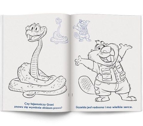 Ameet Książka dla dzieci Zwierzogród 2 Kolorowanka z Naklejkami Ameet (NA 9142)