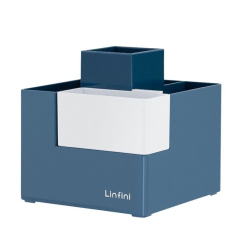 Argo Przybornik na biurko niebieski plastik Argo (EZ072B)