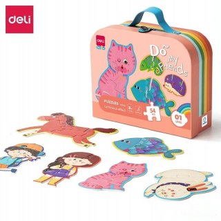 Argo Puzzle w walizce, świecące w ciemności 54 el. Argo (EH742)