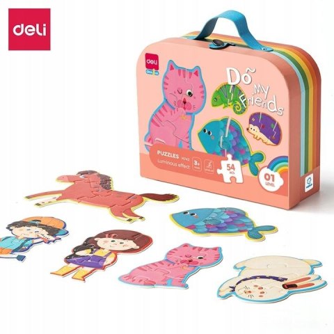 Argo Puzzle w walizce, świecące w ciemności 54 el. Argo (EH742)