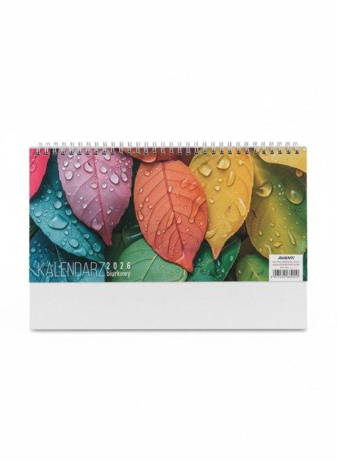 Avanti Kalendarz biurkowy POZIOMY biurkowy 285mm x 135mm Avanti (KBP)