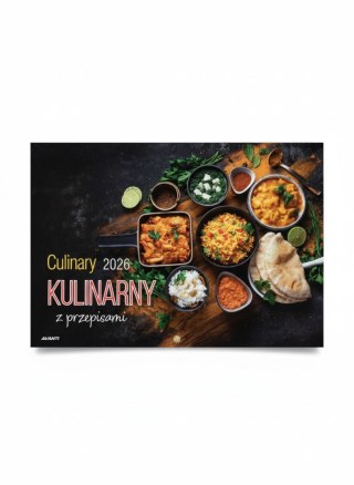 Avanti Kalendarz ścienny KULINARNY wieloplanszowy 285mm x 410mm Avanti (KA-3)