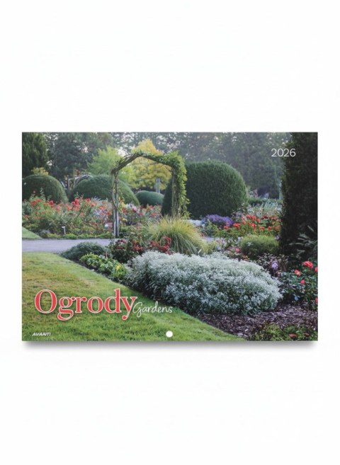 Avanti Kalendarz ścienny OGRODY wieloplanszowy 285mm x 410mm Avanti (KA-11)