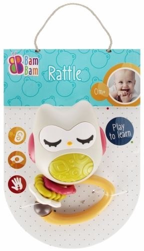 Bam Bam Grzechotka sówka Bam Bam (568975)