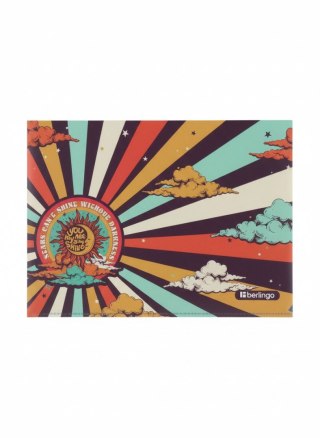 Berlingo Teczka plastikowa na zatrzask A4 mix 300 mic. Berlingo (352550)